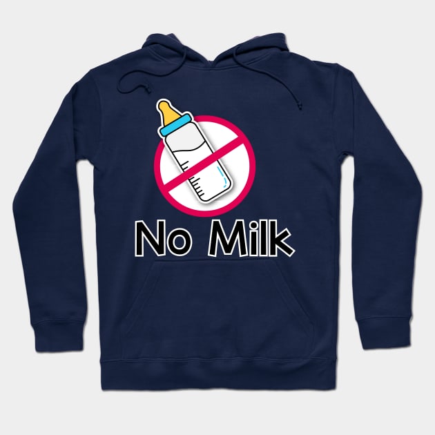 No milk! Hoodie by parazitgoodz